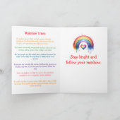 Carte Happy Find a Rainbow Day | April 3rd  (Intérieur)