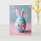 Carte Happy First Easter Egg Card (Fleur jaune)