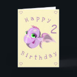 Carte Happy Fish Funny Birthday Card - Personnalisable<br><div class="desc">Joyeuse Quinze Cartes d'Anniversaire - Peinture MIGNED - Personnalisable</div>