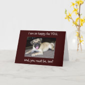 CARTE HAPPY FOR YOU (Fleur jaune)