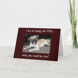 CARTE HAPPY FOR YOU