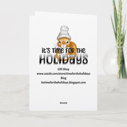 Carte Happy Ground Hog Day! February 2nd (Dos)