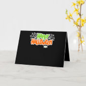 Carte Happy Halloween coloré mignon araignée Web (Fleur jaune)
