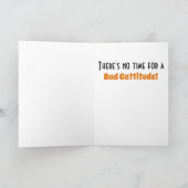 Carte Happy Halloween drôle Costume de chat Humour (Intérieur)