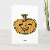 Carte Happy Halloween Haunted House (Dos)