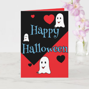 Carte Happy Halloween idées cadeau de bienvenue