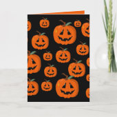 Carte Happy Halloween Jack-o'-lantern Illustration Art (Devant)