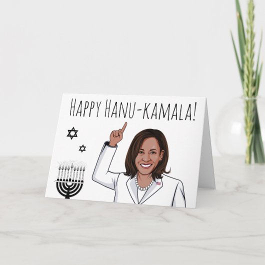 Carte Happy HanuKamala (Devant)