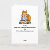 Carte Happy Hanukkah Menorah | Eight Nights of Peace (Dos)