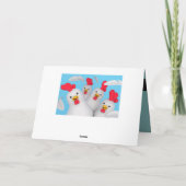 Carte Happy hen clipart (Dos)