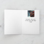 Carte Happy Hockey Anniversaire Fun Humour (Intérieur)