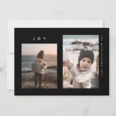 Carte HAPPY HOLIDAYS Add Your Family (Devant)