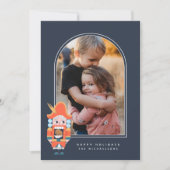 Carte HAPPY HOLIDAYS NUTCRACKER Add Your (Devant)