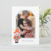 Carte HAPPY HOLIDAYS NUTCRACKER Add Your (Debout devant)