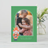 Carte HAPPY HOLIDAYS NUTCRACKER Add Your (Debout devant)