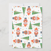 Carte HAPPY HOLIDAYS NUTCRACKER Add Your (Dos)