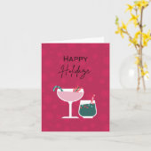 Carte Happy Holidaze - Jeu de Vacances (Fleur jaune)