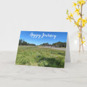 Carte Happy Journey ! (Fleur jaune)
