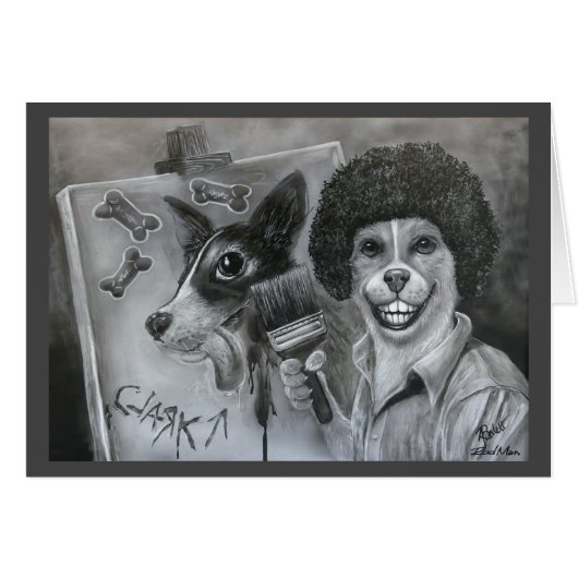 Carte "Happy Little Biscuits" (Devant Horizontal)