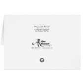 Carte "Happy Little Biscuits" (Dos Horizontal)