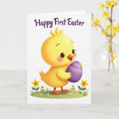 Carte Happy Little Fowl Celebration Card (Fleur jaune)