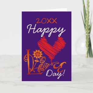 Carte hAPPY LOVE dAY