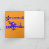 Carte Happy memorial day orange (Intérieur)