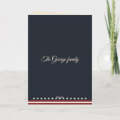 Carte Happy Military Family Card – Personalized Gift (Dos)