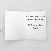 Carte Happy Mother’s Day Celestial Moon Phases Card (Intérieur)