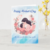 Carte Happy Mother’s Day Floral Card (Fleur jaune)