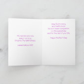 Carte Happy Mother's Day (Intérieur)