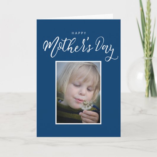 Carte HAPPY MOTHER'S DAY First Mother's Day Ajouter la p (Devant)