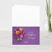 Carte Happy Mother's Day Folded Greeting Card