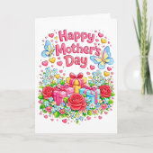 Carte Happy Mother's Day Greeting Card (Devant)