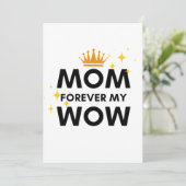 Carte Happy mother's day greeting card (Debout devant)