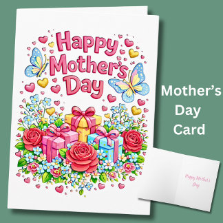 Carte Happy Mother's Day Greeting Card