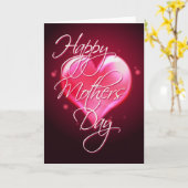 Carte HAPPY MOTHER'S DAY HEART by SHARON SHARPE (Fleur jaune)