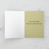 Carte Happy Mother's Day Nightingale Birds in Tree  (Intérieur)