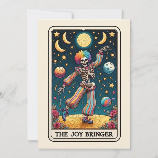 Carte Happy Mother's Day Skeleton Joy Bringer Tarot (Devant)