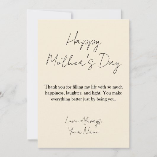 Carte Happy Mother's Day The Healer Tarot Skeleton (Dos)