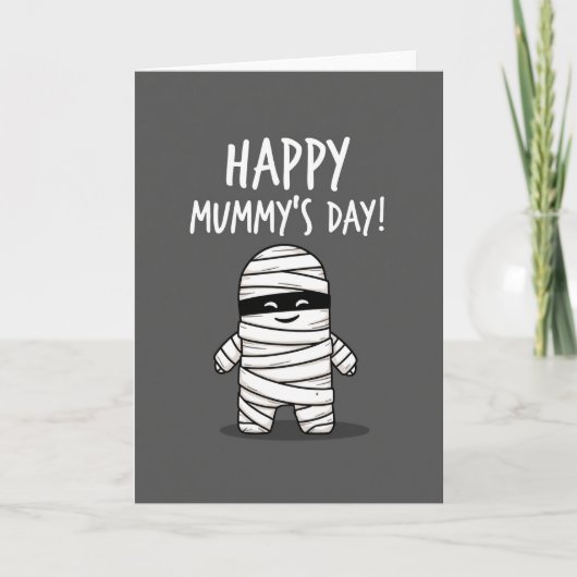 Carte Happy Mummys Day Cute Art Card (Devant)