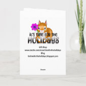 Carte Happy National Boston Terrier Day | Feb 19th (Dos)