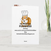 Carte Happy National Chocolate Cake Day | Jan 27th (Dos)