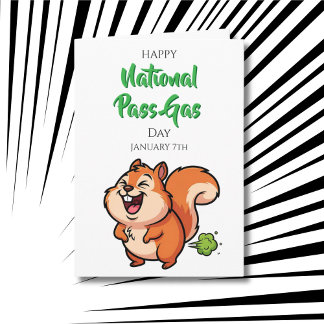 Carte Happy National Pass Gas Day | January 7th
