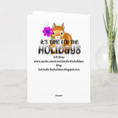 Carte Happy National Siamese Cat Day | April 6th (Dos)