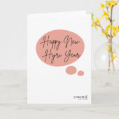 Carte Happy New Hijri - Simple (Fleur jaune)