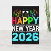 Carte Happy New Year 2026 Nye Party - Funny New Years Ev (Devant)
