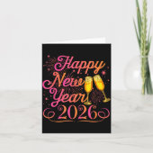 Carte Happy New Year Funny Matching Family New Years Eve (Devant)