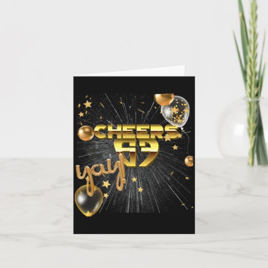 Carte Happy New Year With A 6 7 Zoomer Meme Vibe. 2026 C (Devant)