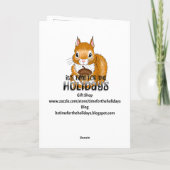 Carte Happy Plush Animals Day | October 28th (Dos)